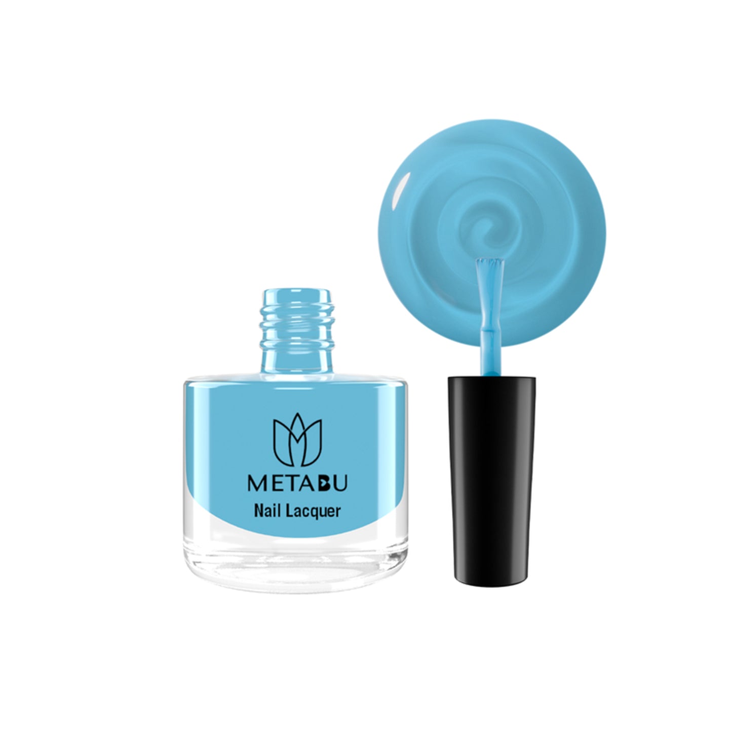 Long Lasting Nail Lacquer | Light Blue Shade