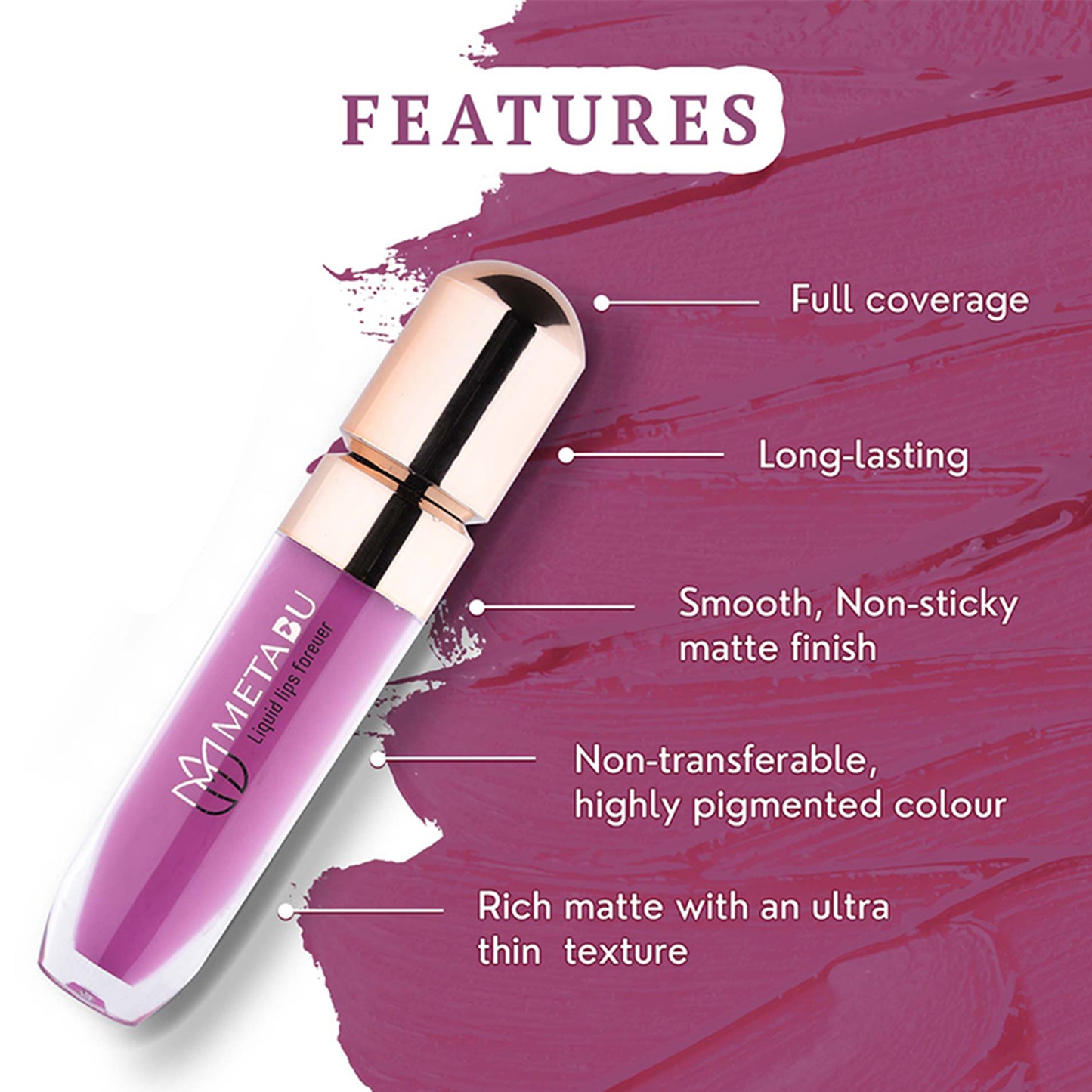 METABU Super Stay Matte Liquid Lipstick
