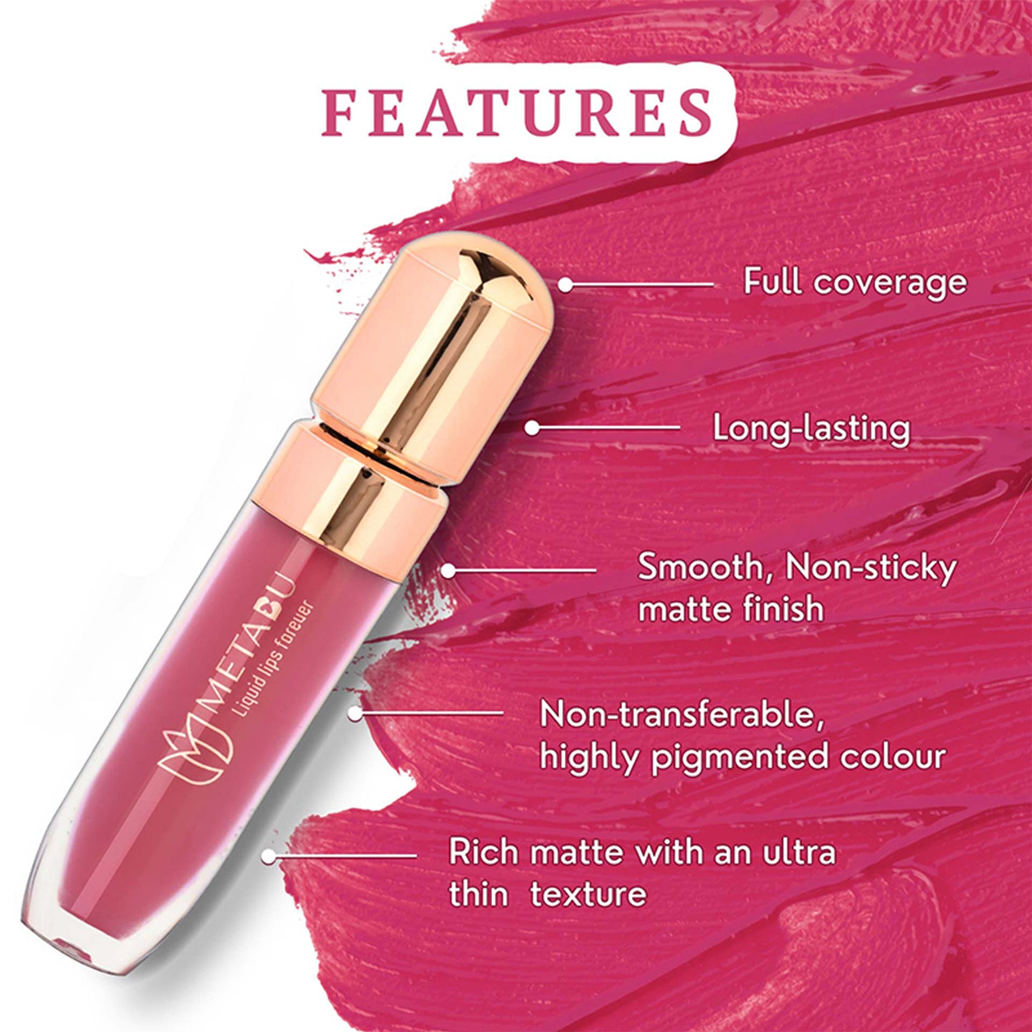METABU Super Stay Matte Liquid Lipstick