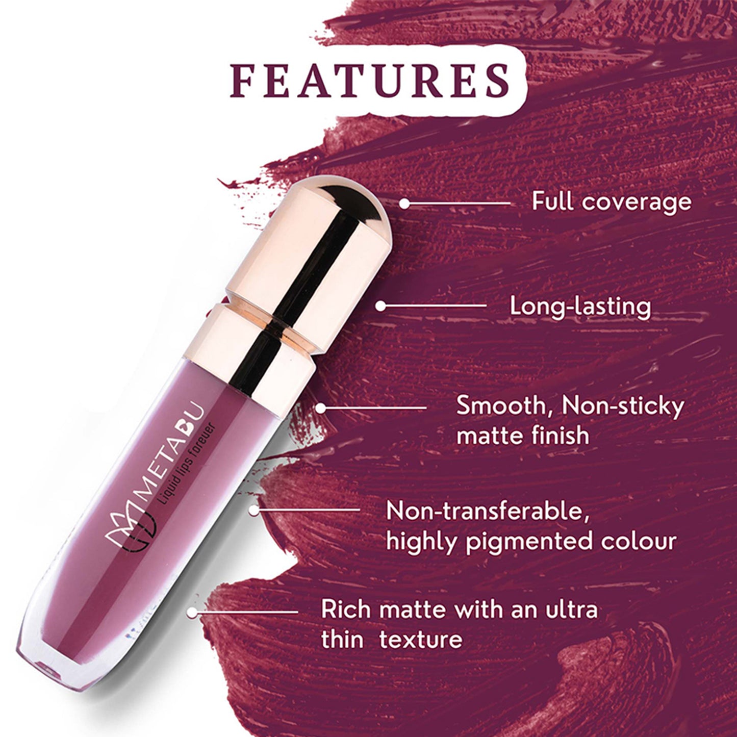 METABU Super Stay Matte Liquid Lipstick