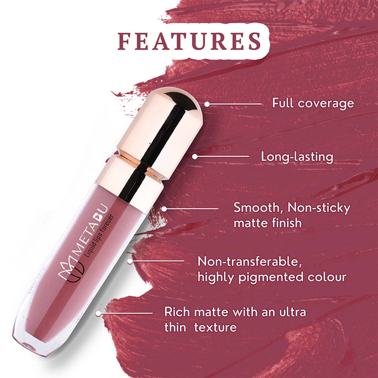 METABU Super Stay Matte Liquid Lipstick