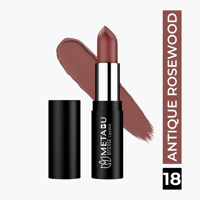 Long Lasting Intense Lipstick Pack of 3 (Any 3 Shades) | Smudge-Proof | Matte Finish