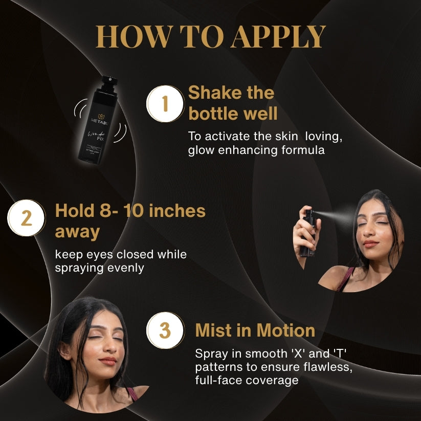 Metabu Wonder Makeup Fixer Spray - 80ml