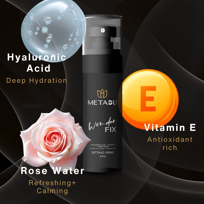 Metabu Wonder Makeup Fixer Spray - 80ml