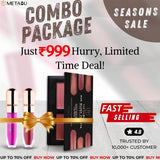 Metabu Radiance Collection – Two Long-Lasting Matte Lipsticks & One Nourishing Blush Palette