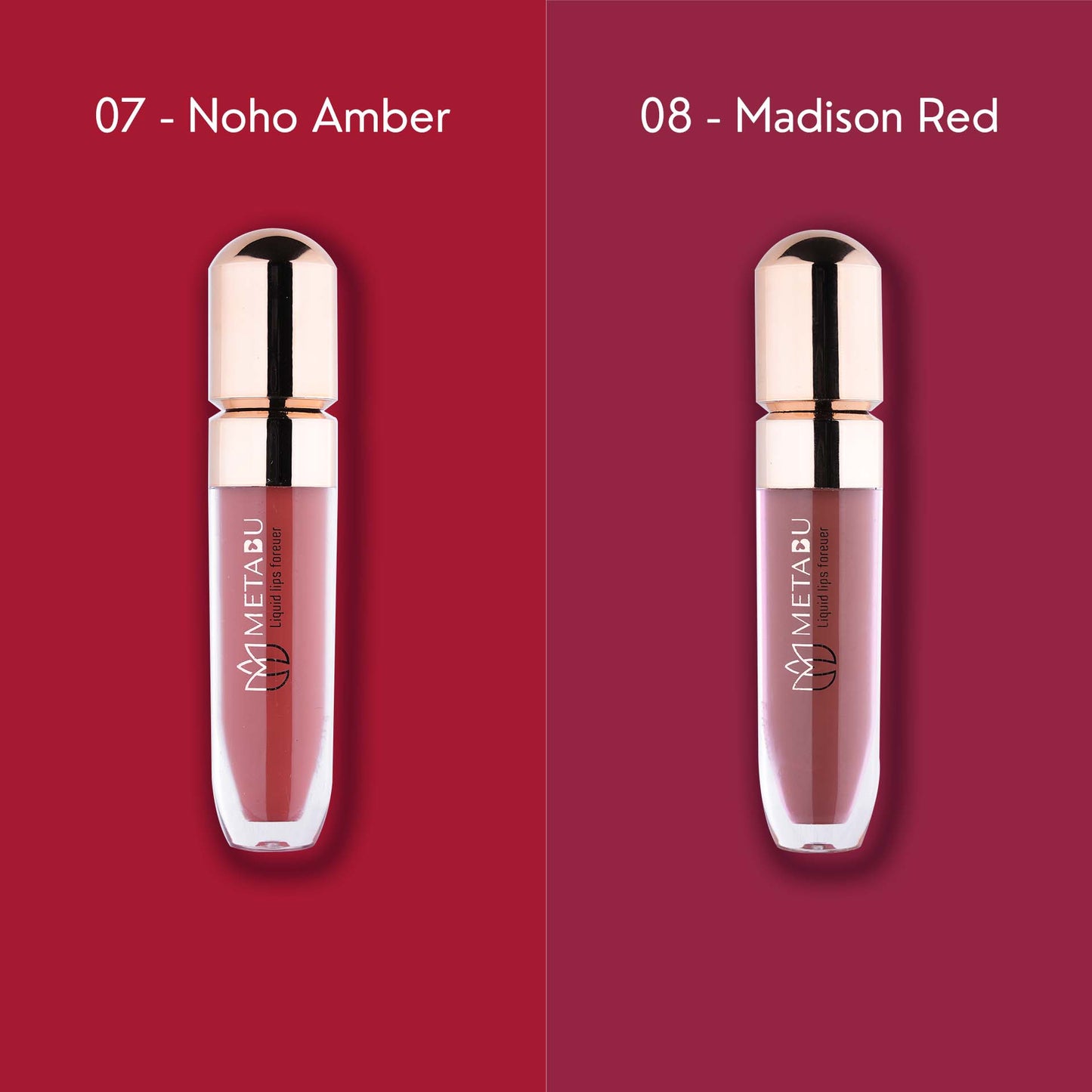 METABU Matte Liquid Lipstick | Pack of 2