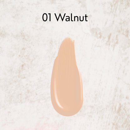 METABU Mousse Foundation, Matte Finish, Full Coverage, SPF 25 Protection, Long Lasting, Minimizes Pores,15ml