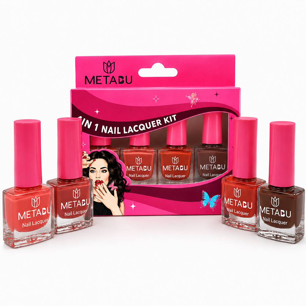 Metabu 4 in 1 Glow & Go Nail Lacquer Kit