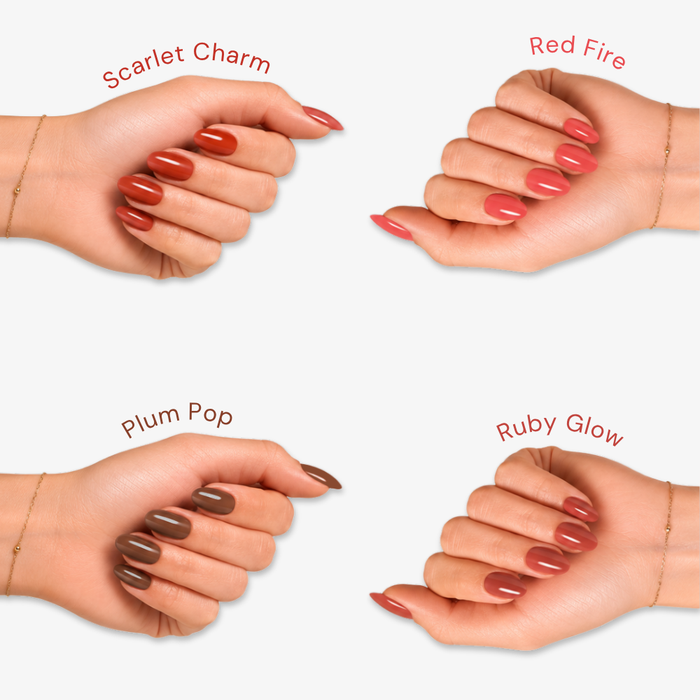 Metabu 4 in 1 Glow & Go Nail Lacquer Kit