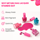 Metabu 4 in 1 Glow & Go Nail Lacquer Kit