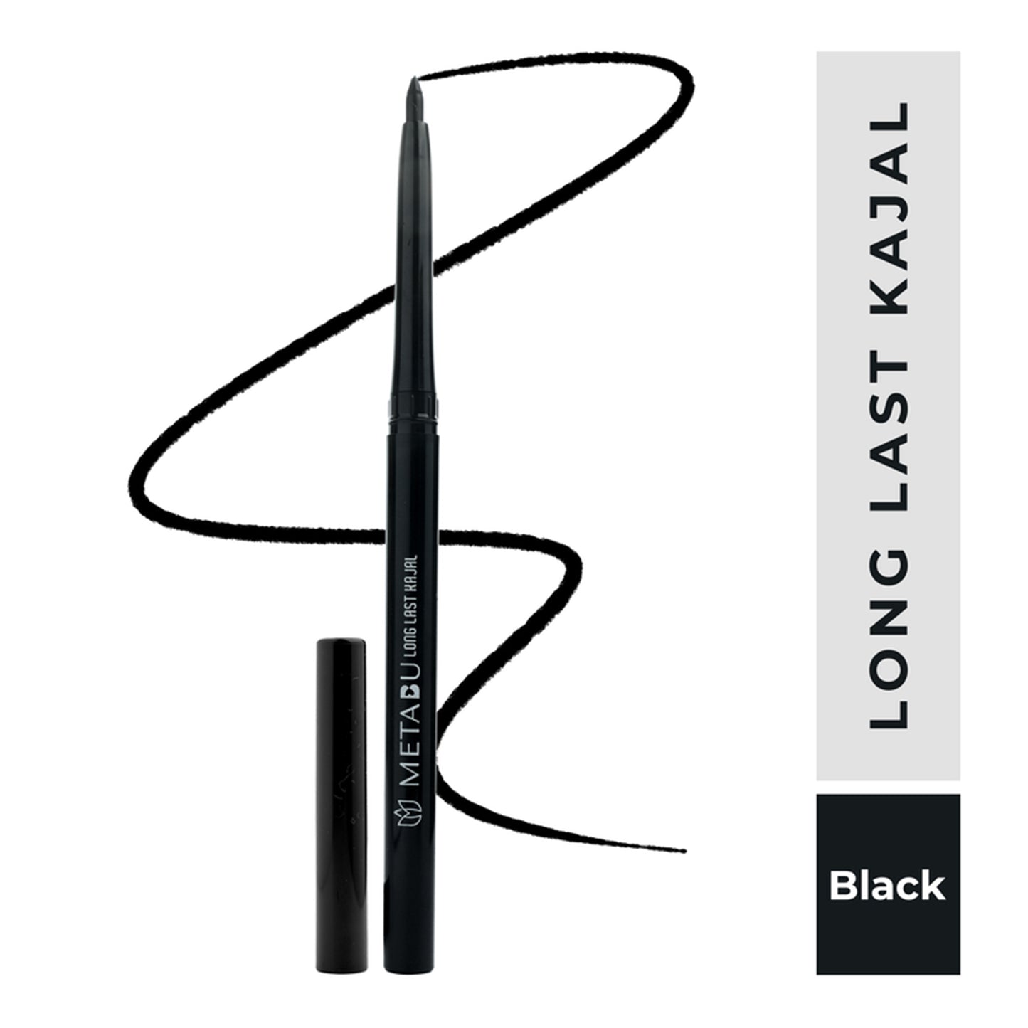 METABU Long-Lasting Smudge-Proof Intense Kajal