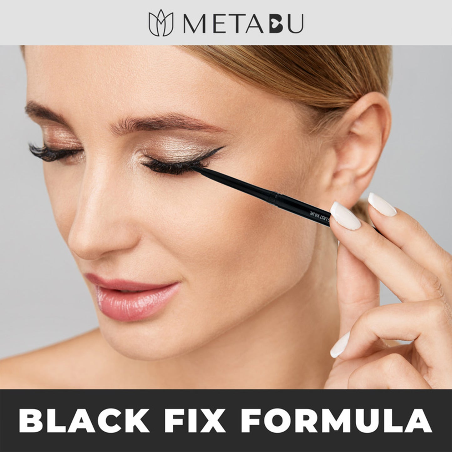 METABU Smudge-Proof Intense Kajal Black