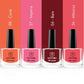 METABU Long Lasting Nail lacquer | Pack of 4