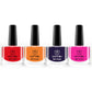 METABU Long Lasting Nail lacquer | Pack of 4