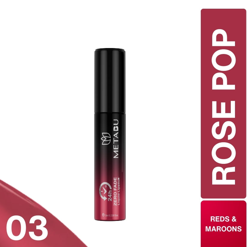 Zero Fade Liquid Lipstick - Matte Finish