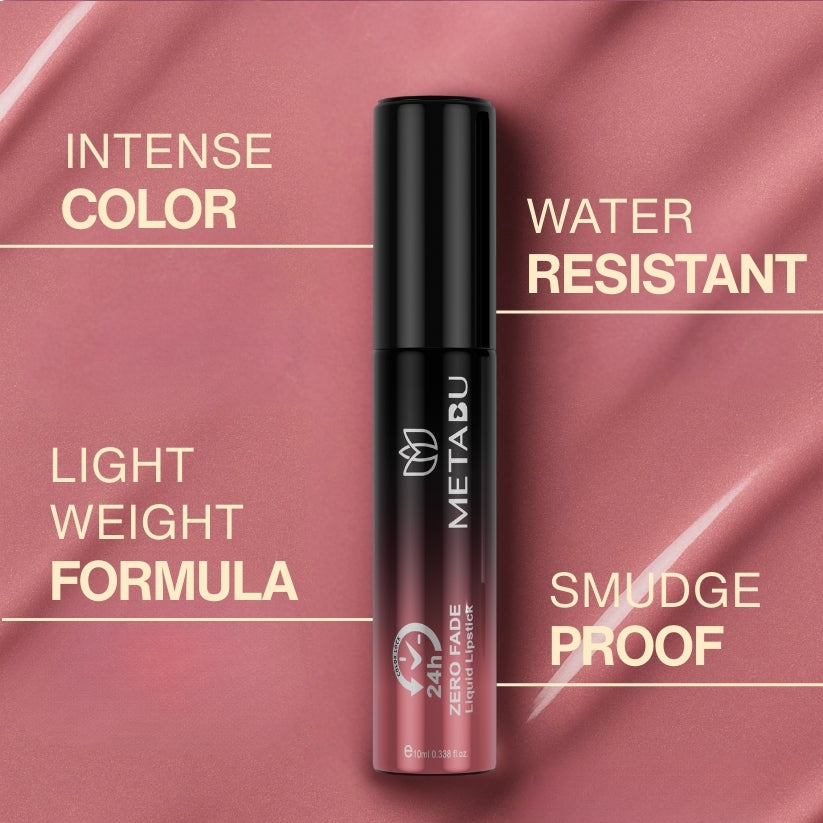 Zero Fade Liquid Lipstick - Matte Finish