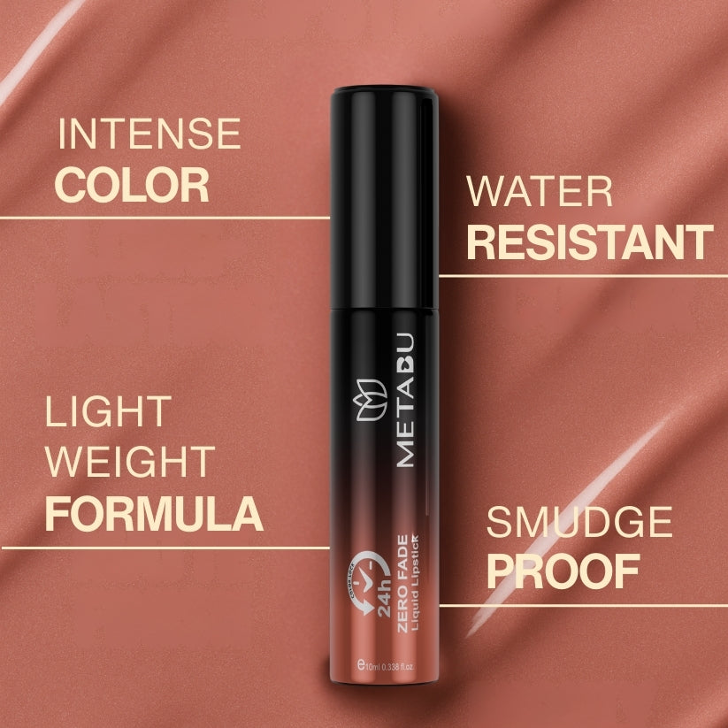 Zero Fade Liquid Lipstick - Matte Finish