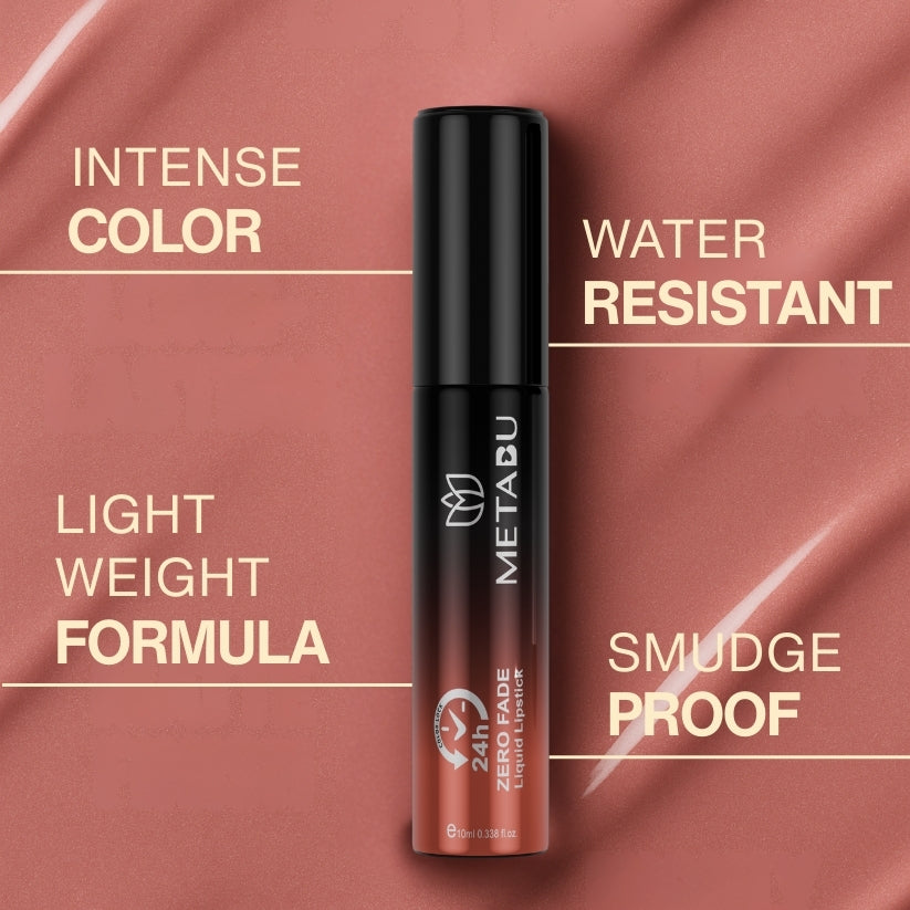 Zero Fade Liquid Lipstick - Matte Finish