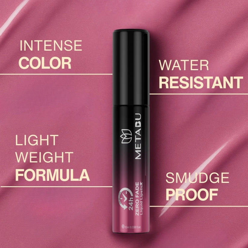 Zero Fade Liquid Lipstick - Matte Finish