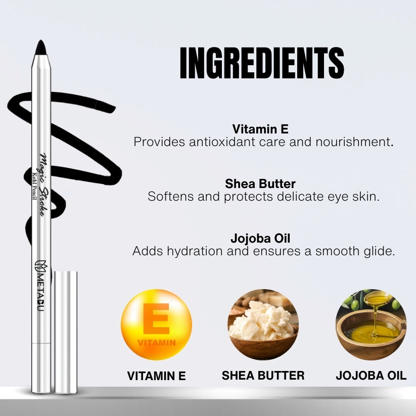 Magic Stroke Kohl Kajal - Jet Black