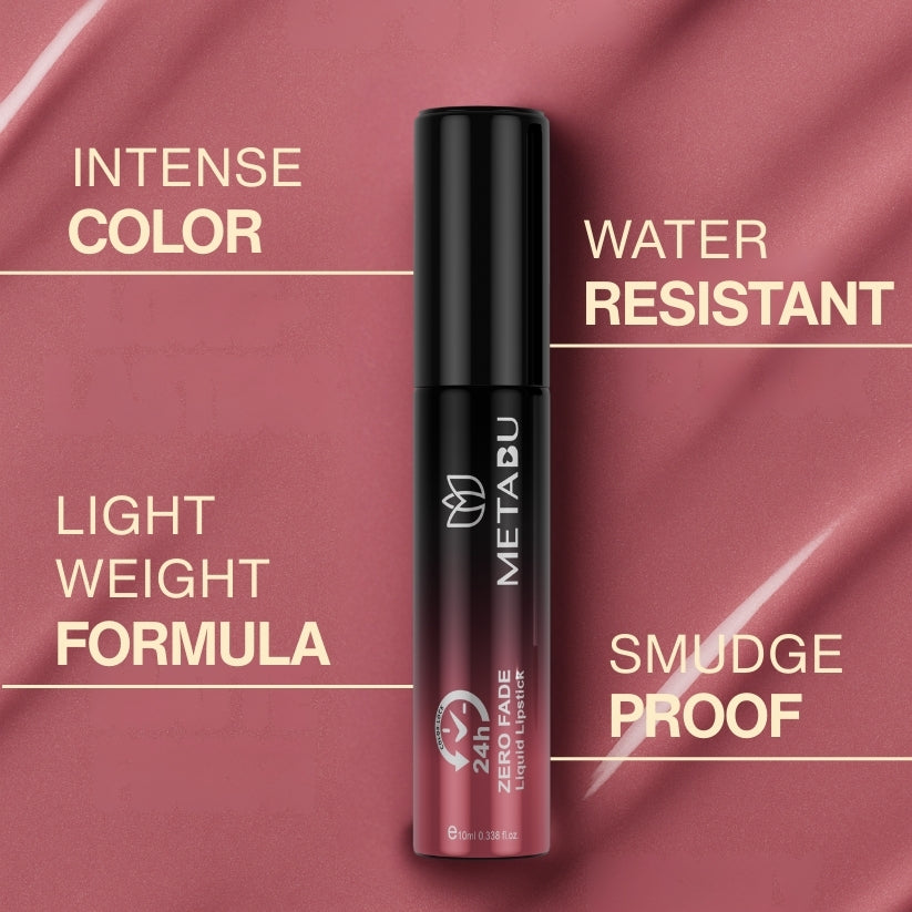 Zero Fade Liquid Lipstick - Matte Finish