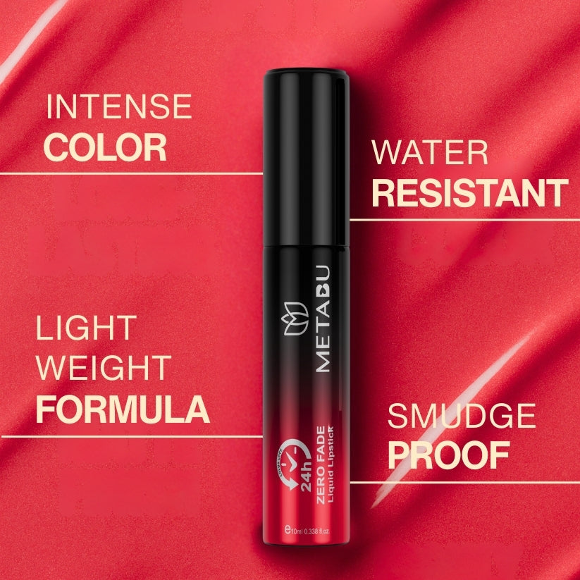 Zero Fade Liquid Lipstick - Matte Finish