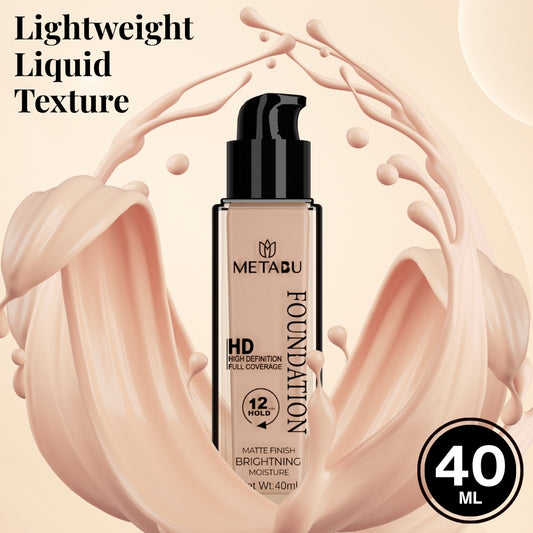 Matte Finish HD Liquid Foundation