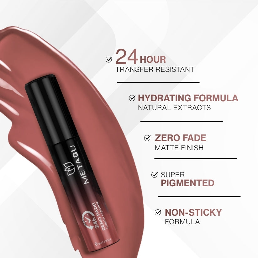 Zero Fade Liquid Lipstick - Matte Finish