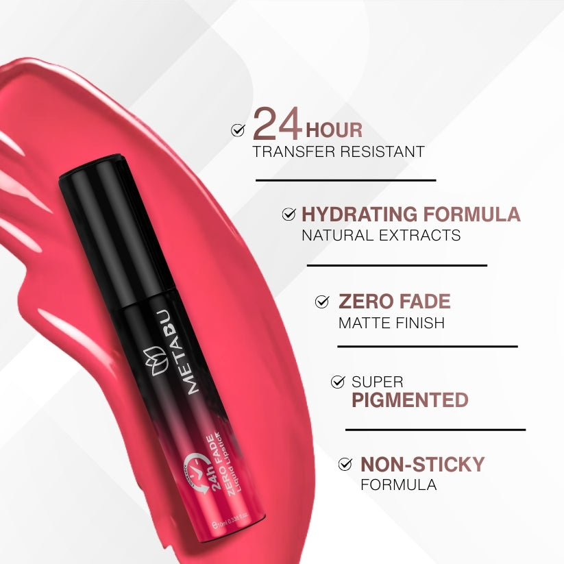 Zero Fade Liquid Lipstick - Matte Finish