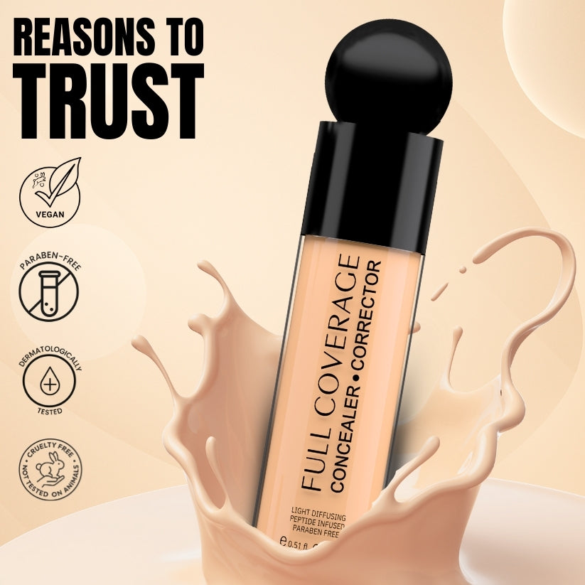 Full Coverage Concealer Corrector (15ml)
