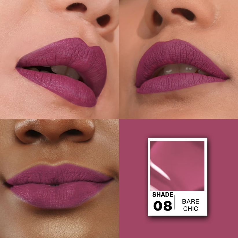 Zero Fade Liquid Lipstick - Matte Finish