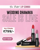 Long Lasting Intense Lipstick Pack of 3 (Any 3 Shades) | Smudge-Proof | Matte Finish