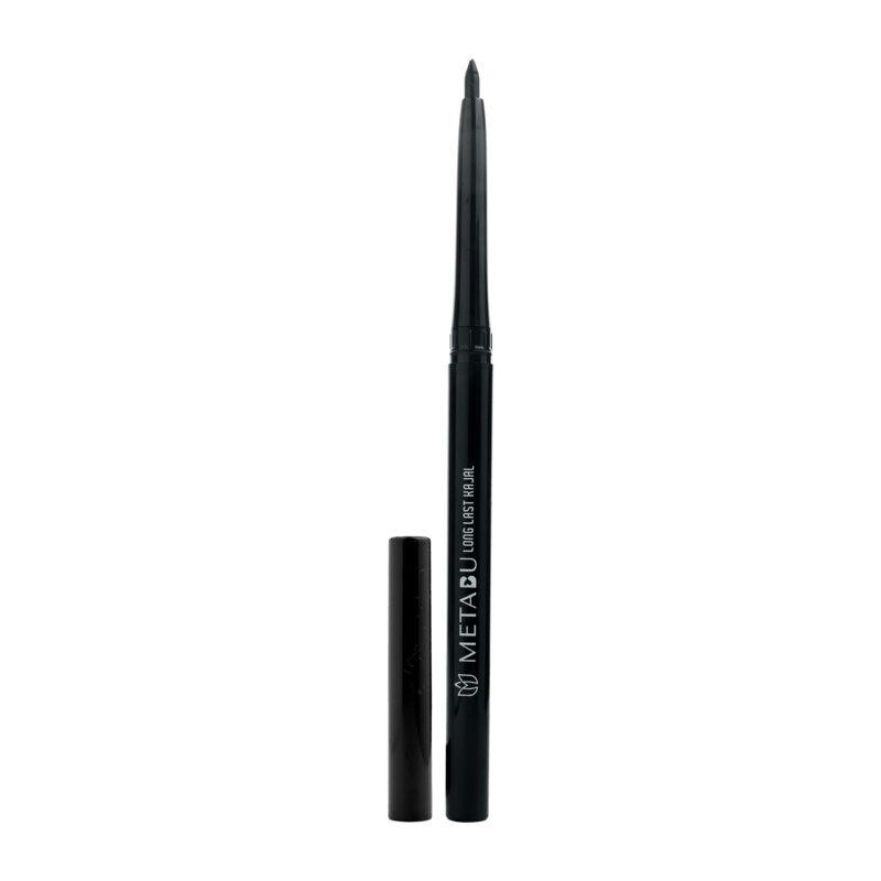 METABU Long-Lasting Kajal, Quick-Dry, Smudge Proof Intense Kajal Upto 12 hours-Black