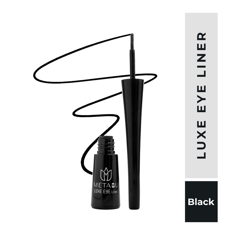 METABU Luxe Eye Liquid Liner , Smudge and Waterproof , Hyper Glossy Liquid Liner