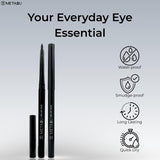 METABU Smudge-Proof Intense Kajal Black