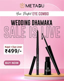 Combo Pack of 2 - Long-Lasting Black Kajal & Black Eyeliner | Smudge-Proof & Waterproof